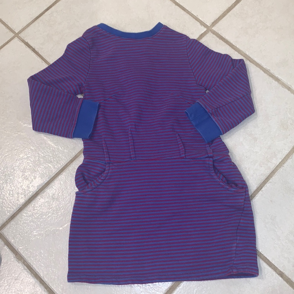 Pumpkin Patch striped dress. Little girls size 7